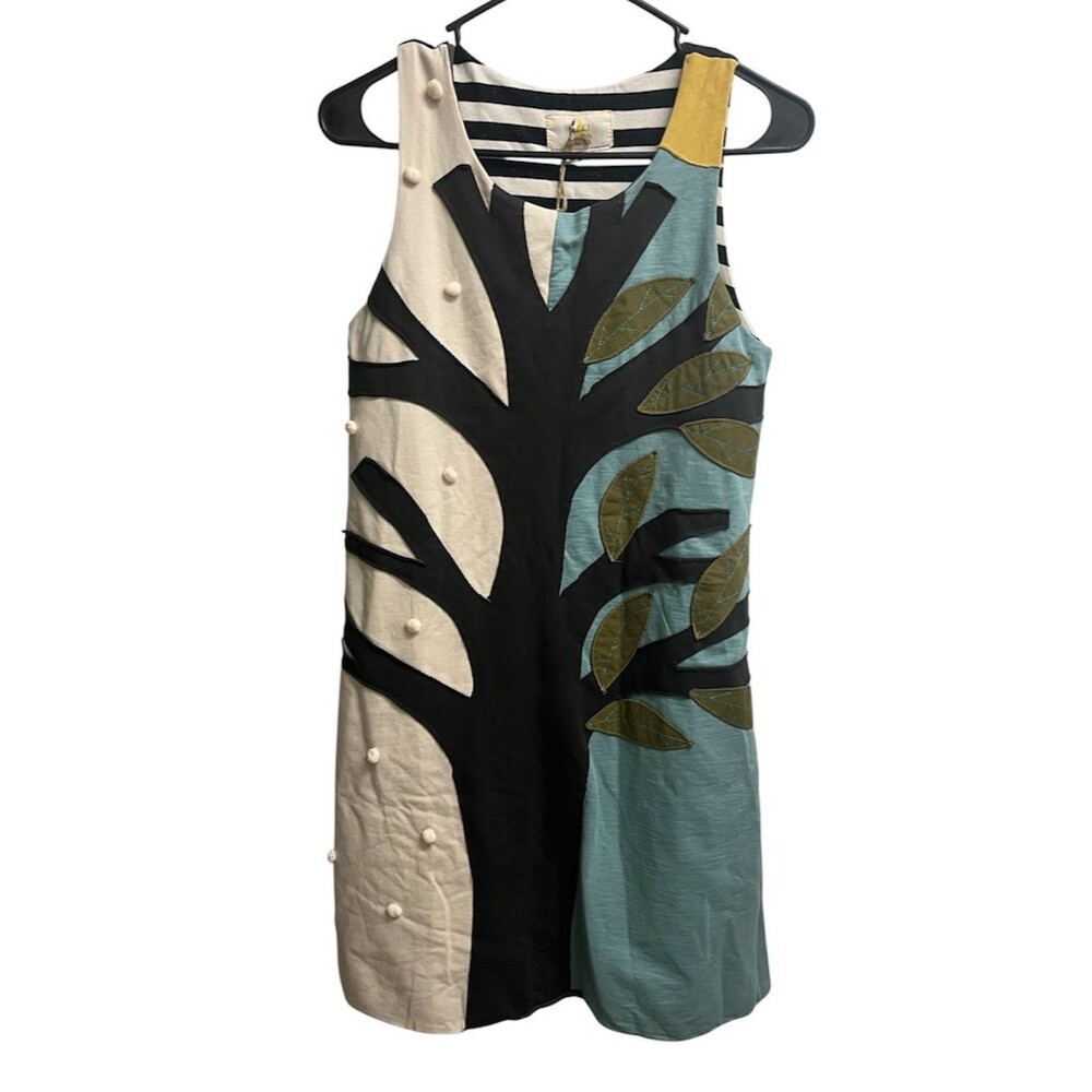 Rare NWT ModCloth Heel Athens Lab Tree Art to Wear Sleeveless Dress SZ S